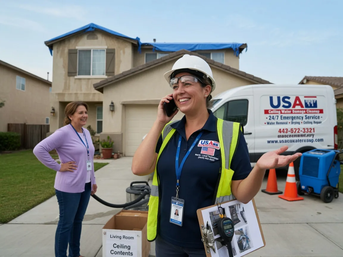 Ceiling Water Damage Restoration Mutual, OK FAQs